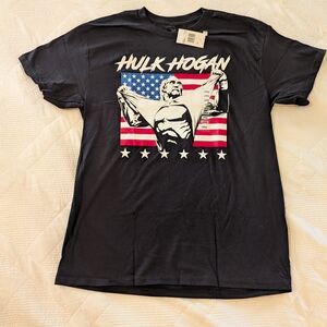 Red and Black Short Sleeve Tees